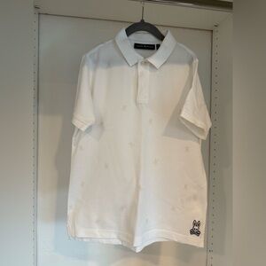 Psycho Bunny White Kids Polo Shirt